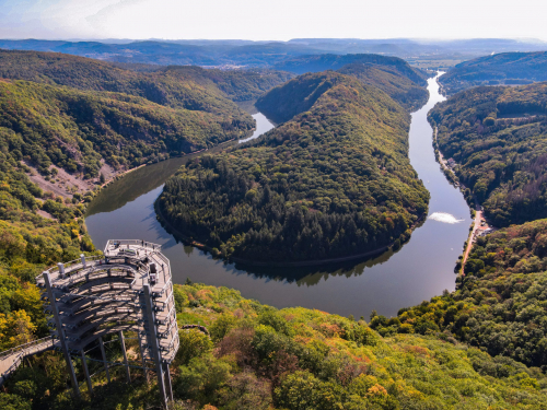 Die Saarschleife bei Mettlach – Digital Geology